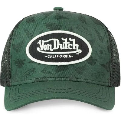 Von Dutch Casquette Tat 3 Green One Size unisex - Publicité Von Dutch Casquette Tat 3 Green One Size unisex - Publicité
