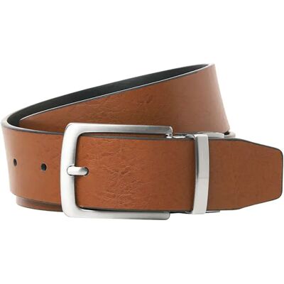Jack & Jones Ceinture En Cuir Rio Reversible Black / Cognac / Reversible 95 cm Homme - Publicité Jack & Jones Ceinture En Cuir Rio Reversible Black / Cognac / Reversible 95 cm Homme - Publicité