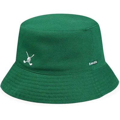 Kangol Chapeau Bob Golf Rev Green / White M unisex - Publicité Kangol Chapeau Bob Golf Rev Green / White M unisex - Publicité