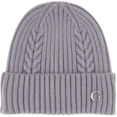 Guess Bonnet Knitted Grey L - Publicité Guess Bonnet Knitted Grey L - Publicité