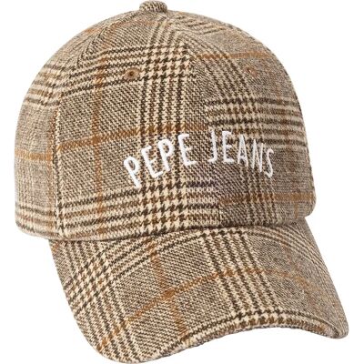 Pepe Jeans Casquette Fernand Caramel Beige One Size unisex - Publicité Pepe Jeans Casquette Fernand Caramel Beige One Size unisex - Publicité