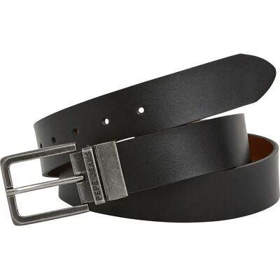 Pepe Jeans Ceinture Reversible Black 95 cm - Publicité Pepe Jeans Ceinture Reversible Black 95 cm - Publicité