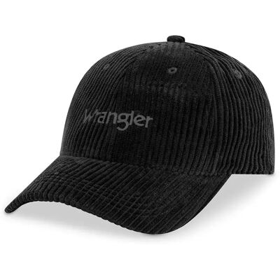 Wrangler Casquette Corduroy Black One Size unisex - Publicité Wrangler Casquette Corduroy Black One Size unisex - Publicité