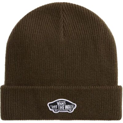Vans Bonnet Classic Cuff Coal Brown One Size unisex - Publicité Vans Bonnet Classic Cuff Coal Brown One Size unisex - Publicité