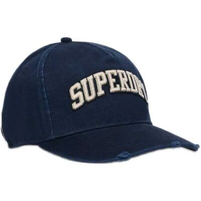 Superdry Casquette De Camionneur Varsity Logo Deep Navy / Ecru One Size unisex - Publicité Superdry Casquette De Camionneur Varsity Logo Deep Navy / Ecru One Size unisex - Publicité