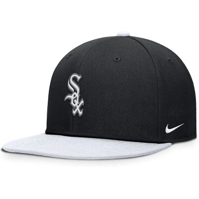 Nike Casquette Junior Mlb Chicago White Sox Youth Dri-fit Pro Structured Square Bill Black / White One Size unisex - Publicité Nike Casquette Junior Mlb Chicago White Sox Youth Dri-fit Pro Structured Square Bill Black / White One Size unisex - Publicité