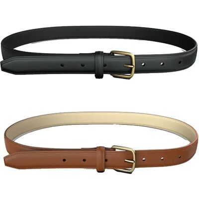 Pieces Ceinture Oline 2 Unités Black / Black Cognac 95 cm - Publicité Pieces Ceinture Oline 2 Unités Black / Black Cognac 95 cm - Publicité