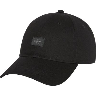 Calvin Klein Casquette Monologo Patch Black One Size unisex - Publicité Calvin Klein Casquette Monologo Patch Black One Size unisex - Publicité