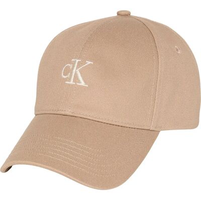 Calvin Klein Jeans Casquette Monogram Desert Taupe W / Contrast Logo One Size - Publicité Calvin Klein Jeans Casquette Monogram Desert Taupe W / Contrast Logo One Size - Publicité