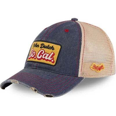 Von Dutch Casquette Vd/1/cb/mac/09 Blue One Size - Publicité Von Dutch Casquette Vd/1/cb/mac/09 Blue One Size - Publicité
