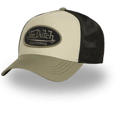 Von Dutch Casquette Vd/1/ct/poly/08 Beige One Size - Publicité Von Dutch Casquette Vd/1/ct/poly/08 Beige One Size - Publicité