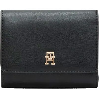 Tommy Hilfiger Portefeuille Pour Femme Icon Black One Size Femme - Publicité Tommy Hilfiger Portefeuille Pour Femme Icon Black One Size Femme - Publicité