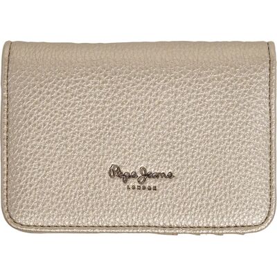 Pepe Jeans Portefeuille Tyler Gold One Size Femme - Publicité Pepe Jeans Portefeuille Tyler Gold One Size Femme - Publicité