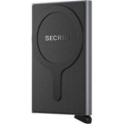 Secrid Portefeuille Cardprotector For Magsafe Titanium One Size - Publicité Secrid Portefeuille Cardprotector For Magsafe Titanium One Size - Publicité