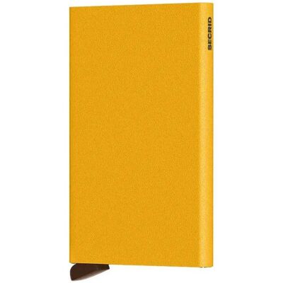 Secrid Portefeuille Cardprotector Powder Ochre One Size Homme,Femme - Publicité Secrid Portefeuille Cardprotector Powder Ochre One Size Homme,Femme - Publicité
