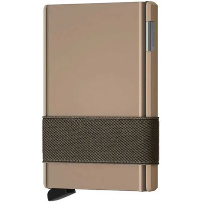 Secrid Portefeuille Cardslide Slide + Moneyband Desert One Size Homme,Femme - Publicité Secrid Portefeuille Cardslide Slide + Moneyband Desert One Size Homme,Femme - Publicité