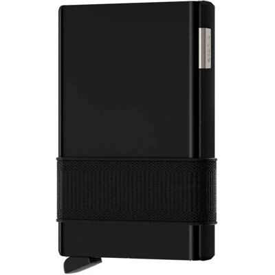 Secrid Portefeuille Cardslide Slide + Moneyband Black One Size Homme,Femme - Publicité Secrid Portefeuille Cardslide Slide + Moneyband Black One Size Homme,Femme - Publicité