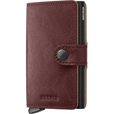 Secrid Portefeuille En Cuir Miniwallet Basco Brown+ One Size - Publicité Secrid Portefeuille En Cuir Miniwallet Basco Brown+ One Size - Publicité