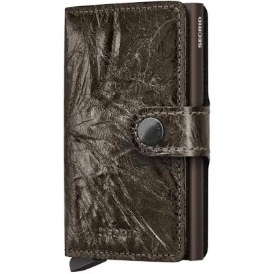 Secrid Portefeuille En Cuir Miniwallet Crunch Bronze One Size Homme,Femme - Publicité Secrid Portefeuille En Cuir Miniwallet Crunch Bronze One Size Homme,Femme - Publicité