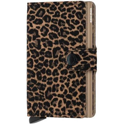 Secrid Portefeuille En Cuir Miniwallet Leo Beige One Size Homme,Femme - Publicité Secrid Portefeuille En Cuir Miniwallet Leo Beige One Size Homme,Femme - Publicité