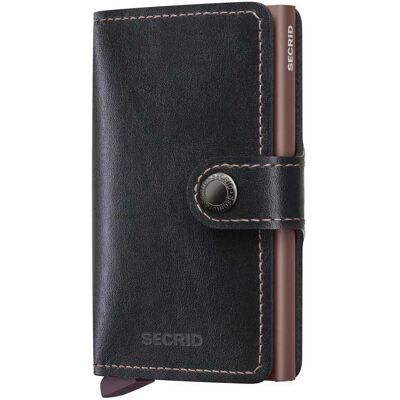 Secrid Portefeuille En Cuir Miniwallet Mirum Black / Rose One Size Homme,Femme - Publicité Secrid Portefeuille En Cuir Miniwallet Mirum Black / Rose One Size Homme,Femme - Publicité