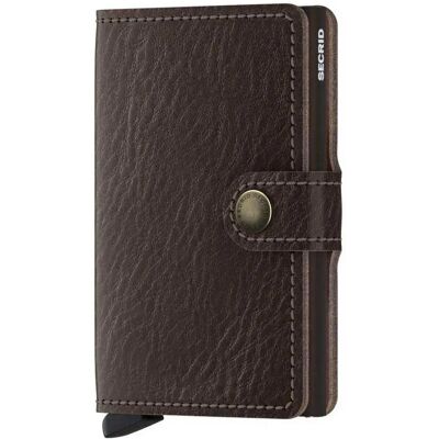 Secrid Portefeuille En Cuir Miniwallet Vegetable Tanned Espresso / Brown One Size Homme,Femme - Publicité Secrid Portefeuille En Cuir Miniwallet Vegetable Tanned Espresso / Brown One Size Homme,Femme - Publicité