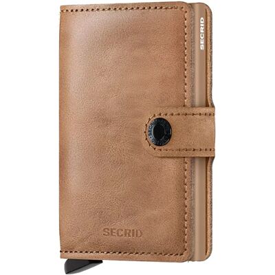 Secrid Portefeuille En Cuir Miniwallet Vintage Taupe One Size Homme,Femme - Publicité Secrid Portefeuille En Cuir Miniwallet Vintage Taupe One Size Homme,Femme - Publicité