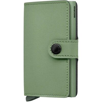 Secrid Portefeuille En Cuir Miniwallet Yard Powder Pistachio One Size Homme,Femme - Publicité Secrid Portefeuille En Cuir Miniwallet Yard Powder Pistachio One Size Homme,Femme - Publicité