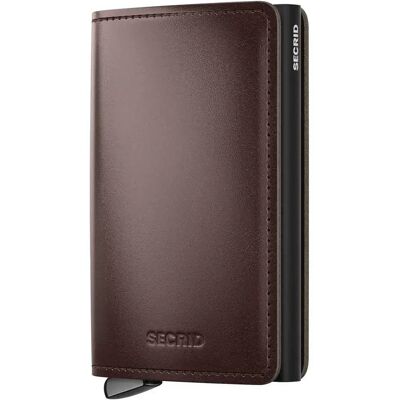 Secrid Portefeuille En Cuir Slimwallet Dusk Dark Brown+ One Size Homme,Femme - Publicité Secrid Portefeuille En Cuir Slimwallet Dusk Dark Brown+ One Size Homme,Femme - Publicité