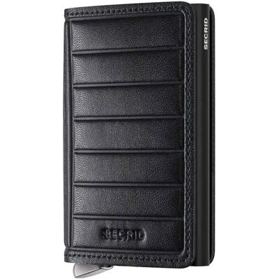 Secrid Portefeuille En Cuir Slimwallet Emboss Lines Black+ One Size Homme,Femme - Publicité Secrid Portefeuille En Cuir Slimwallet Emboss Lines Black+ One Size Homme,Femme - Publicité
