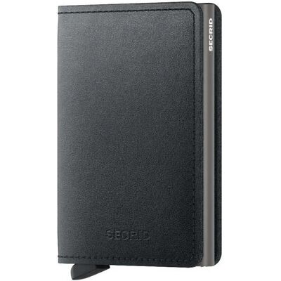 Secrid Portefeuille En Cuir Slimwallet Mirum Black One Size Homme,Femme - Publicité Secrid Portefeuille En Cuir Slimwallet Mirum Black One Size Homme,Femme - Publicité