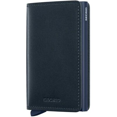 Secrid Portefeuille En Cuir Slimwallet Original Navy / Navy One Size Homme,Femme - Publicité Secrid Portefeuille En Cuir Slimwallet Original Navy / Navy One Size Homme,Femme - Publicité
