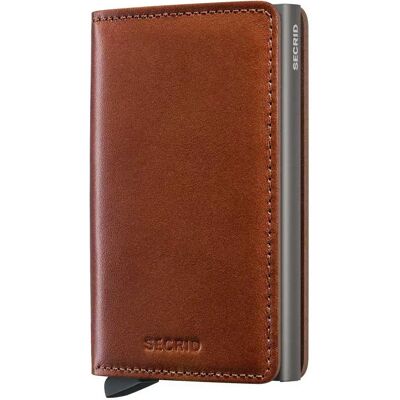 Secrid Portefeuille En Cuir Slimwallet Texano Saddle One Size Homme,Femme - Publicité Secrid Portefeuille En Cuir Slimwallet Texano Saddle One Size Homme,Femme - Publicité