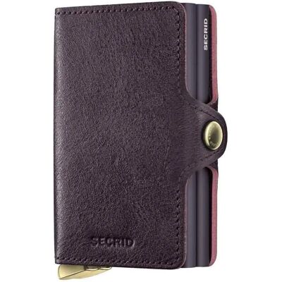 Secrid Portefeuille En Cuir Twinwallet Basco Bordeaux+ One Size Homme,Femme - Publicité Secrid Portefeuille En Cuir Twinwallet Basco Bordeaux+ One Size Homme,Femme - Publicité