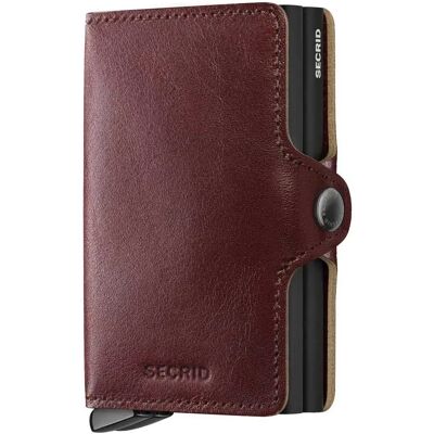 Secrid Portefeuille En Cuir Twinwallet Basco Brown+ One Size Homme,Femme - Publicité Secrid Portefeuille En Cuir Twinwallet Basco Brown+ One Size Homme,Femme - Publicité