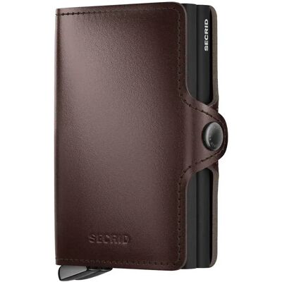 Secrid Portefeuille En Cuir Twinwallet Dusk Dark Brown+ One Size Homme,Femme - Publicité Secrid Portefeuille En Cuir Twinwallet Dusk Dark Brown+ One Size Homme,Femme - Publicité
