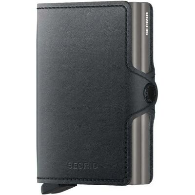 Secrid Portefeuille En Cuir Twinwallet Mirum Black One Size Homme,Femme - Publicité Secrid Portefeuille En Cuir Twinwallet Mirum Black One Size Homme,Femme - Publicité
