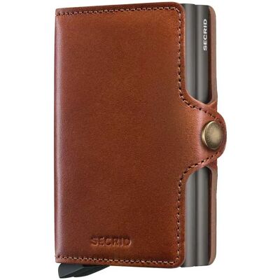 Secrid Portefeuille En Cuir Twinwallet Texano Saddle One Size Homme,Femme - Publicité Secrid Portefeuille En Cuir Twinwallet Texano Saddle One Size Homme,Femme - Publicité