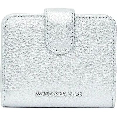Mandarina Duck Portefeuille Mellow Metal Card 2 Silver One Size Femme - Publicité Mandarina Duck Portefeuille Mellow Metal Card 2 Silver One Size Femme - Publicité