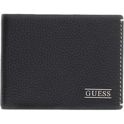 Guess Portefeuille Boston Bifold M Black One Size - Publicité Guess Portefeuille Boston Bifold M Black One Size - Publicité