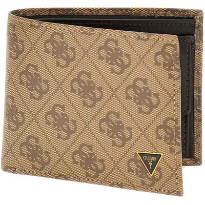 Guess Portefeuille Milano Billford Coin Beige / Brown One Size - Publicité Guess Portefeuille Milano Billford Coin Beige / Brown One Size - Publicité