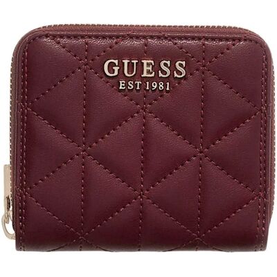 Guess Portefeuille Paisleigh Slg Small Burgundy One Size Femme - Publicité Guess Portefeuille Paisleigh Slg Small Burgundy One Size Femme - Publicité