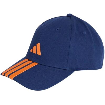 Adidas Casquette De Baseball 3 Stripes New Logo Dark Blue / Pure Orange 58 cm unisex - Publicité Adidas Casquette De Baseball 3 Stripes New Logo Dark Blue / Pure Orange 58 cm unisex - Publicité