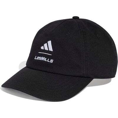 Adidas Casquette Washed Dad Les Mills Black / White 56 cm unisex - Publicité Adidas Casquette Washed Dad Les Mills Black / White 56 cm unisex - Publicité
