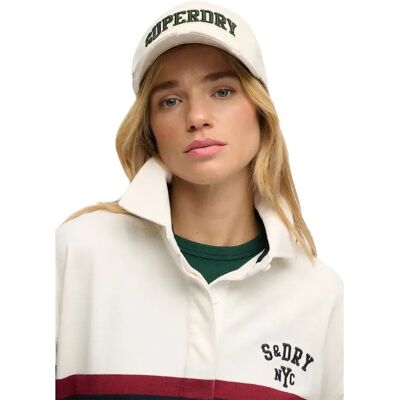 Superdry Casquette De Camionneur Varsity Logo Lighter Stone One Size unisex - Publicité Superdry Casquette De Camionneur Varsity Logo Lighter Stone One Size unisex - Publicité