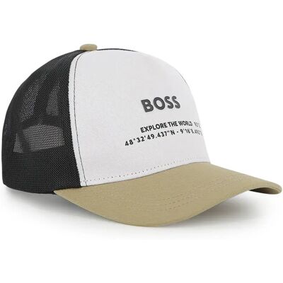 Boss Casquette Junior J53126 Dark Beige 58 cm unisex - Publicité Boss Casquette Junior J53126 Dark Beige 58 cm unisex - Publicité
