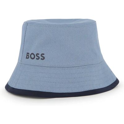 Boss Chapeau Junior J53140 Marine 48 cm unisex - Publicité Boss Chapeau Junior J53140 Marine 48 cm unisex - Publicité