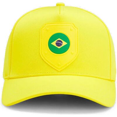 Boss Casquette Poulin D´lux Flag 10261158 Light / Pastel Yellow ONESI unisex - Publicité Boss Casquette Poulin D´lux Flag 10261158 Light / Pastel Yellow ONESI unisex - Publicité