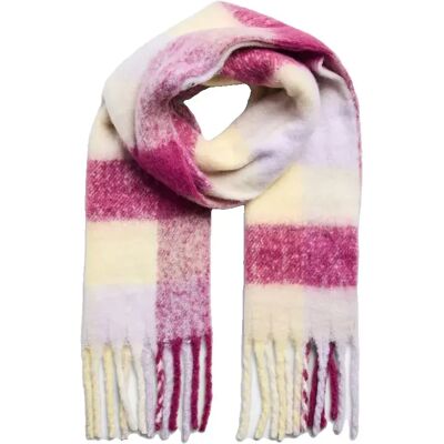 Pieces Écharpe Bea Long Pastel Lilac / Square / Frenchvanilla / Raspberryradiance / Silverlining / Snowwhite ONE SIZE - Publicité Pieces Écharpe Bea Long Pastel Lilac / Square / Frenchvanilla / Raspberryradiance / Silverlining / Snowwhite ONE SIZE - Publicité