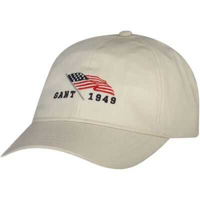 Gant Casquette 9901306 Cream One Size unisex - Publicité Gant Casquette 9901306 Cream One Size unisex - Publicité
